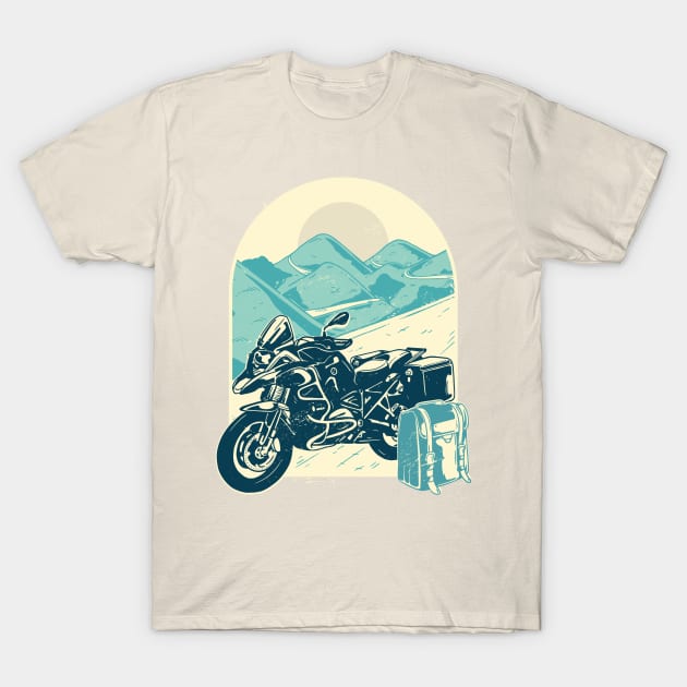 Retro Biking T-Shirt by Urban_Vintage